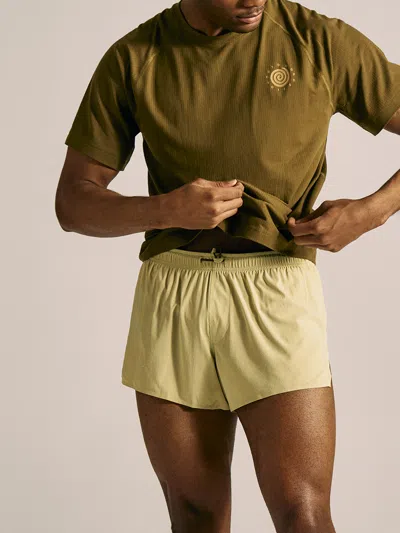 Outdoor Voices Jog 3" Shorts In Sage Brush