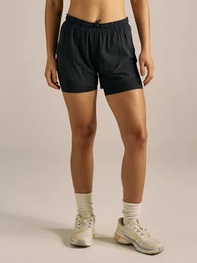 Outdoor Voices Jog 6" Shorts In Black