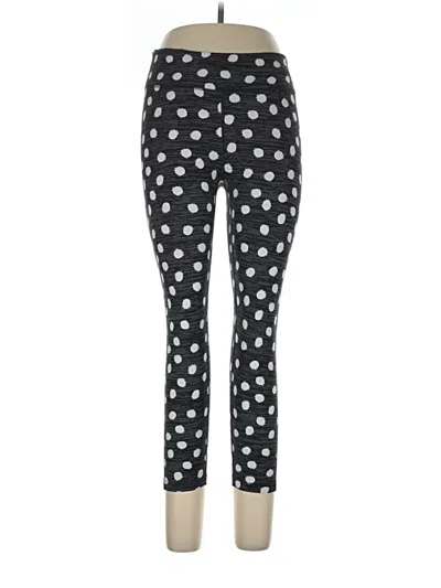 Pre-owned Outdoor Voices Leggings In Black