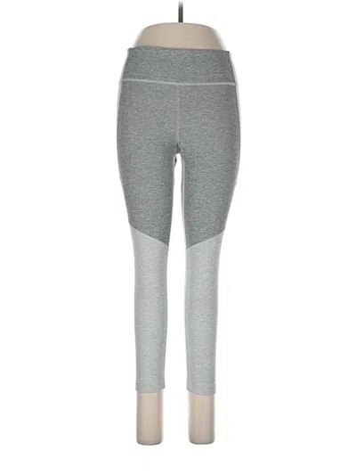 Pre-owned Outdoor Voices Leggings In Gray