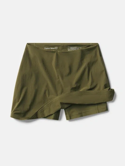 Outdoor Voices Lightspeed Minimal 3-inch Skort In Dark Olive