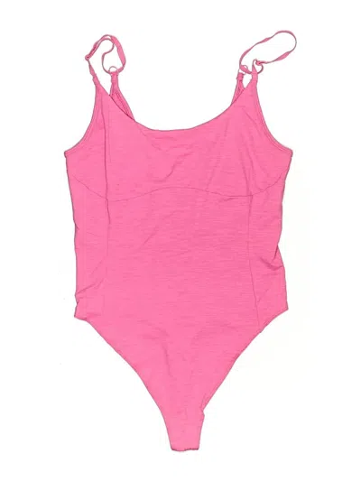 Pre-owned Outdoor Voices One Piece Swimsuit In Pink