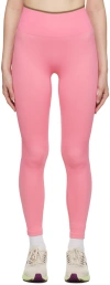 Outdoor Voices Ribbed Stretch 7/8 Leggings In Bubblegum