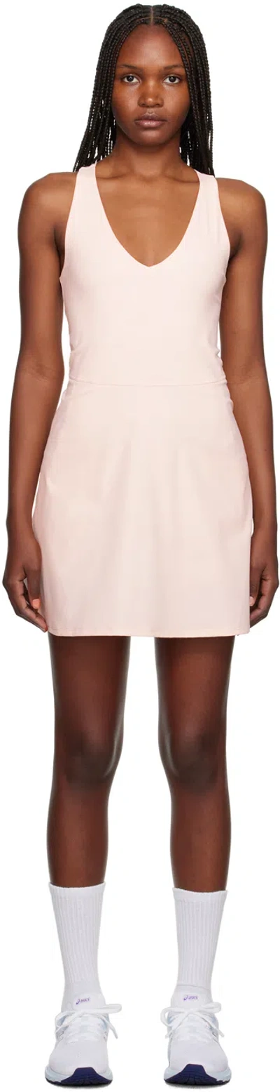 Outdoor Voices The Volley Dress In Pink Sunrise