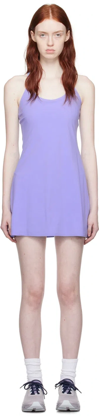 Outdoor Voices Purple 'the Exercise' Dress In Grape Bloom
