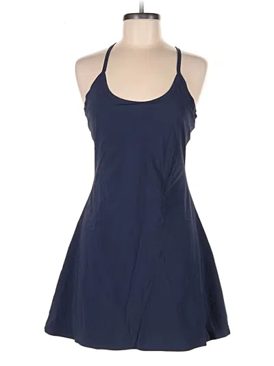 Pre-owned Outdoor Voices Romper In Blue