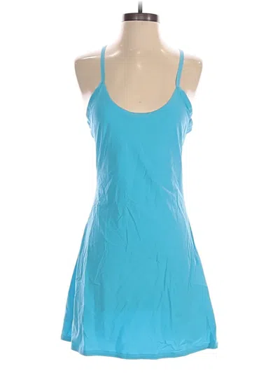 Pre-owned Outdoor Voices Romper In Blue
