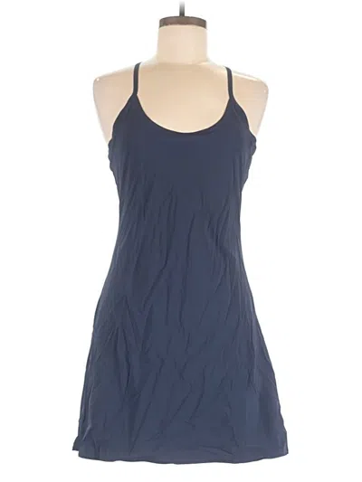 Pre-owned Outdoor Voices Romper In Blue