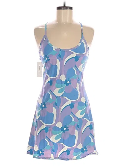 Pre-owned Outdoor Voices Romper In Blue