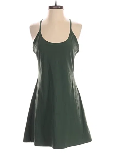 Pre-owned Outdoor Voices Romper In Green