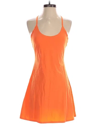 Pre-owned Outdoor Voices Romper In Orange