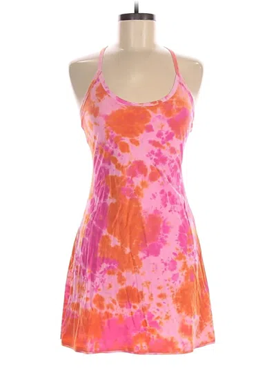 Pre-owned Outdoor Voices Romper In Orange