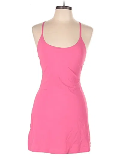 Pre-owned Outdoor Voices Romper In Pink
