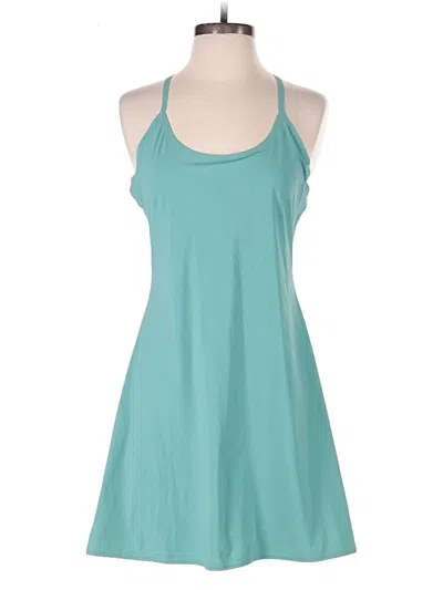 Pre-owned Outdoor Voices Romper In Teal
