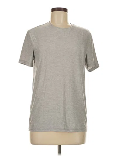 Pre-owned Outdoor Voices Short Sleeve T-shirt In Gray