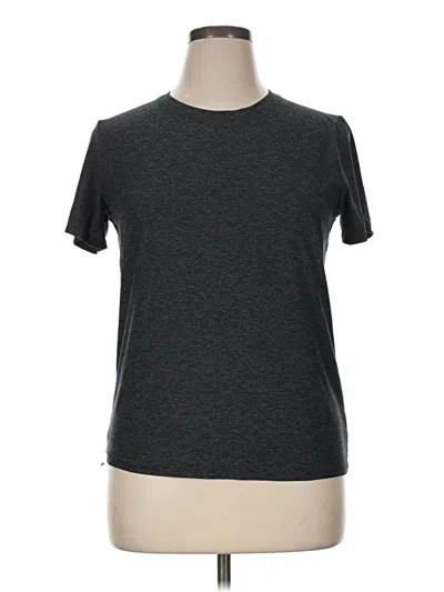 Pre-owned Outdoor Voices Short Sleeve T-shirt In Gray