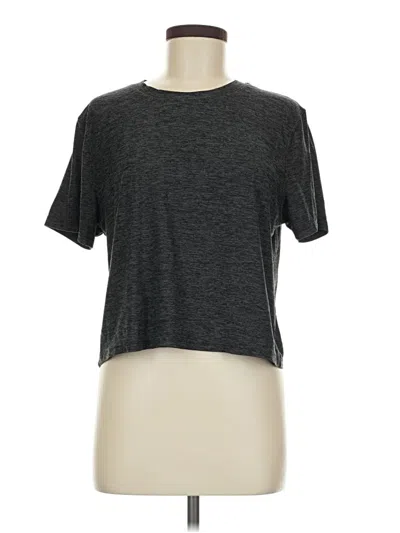 Pre-owned Outdoor Voices Short Sleeve T-shirt In Gray