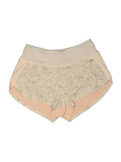 Pre-owned Outdoor Voices Shorts In Tan