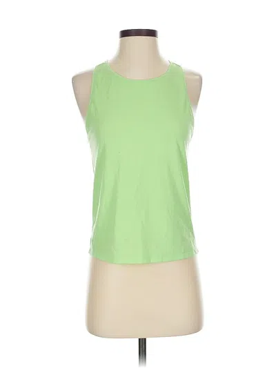 Pre-owned Outdoor Voices Sleeveless T-shirt In Green