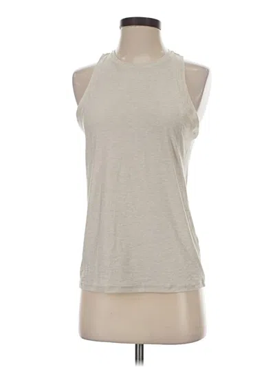 Pre-owned Outdoor Voices Sleeveless T-shirt In Brown