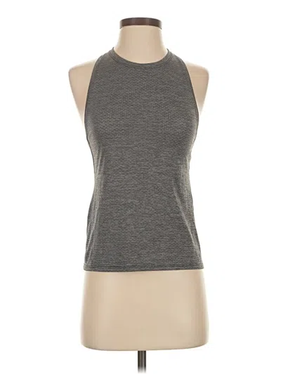 Pre-owned Outdoor Voices Sleeveless T-shirt In Gray