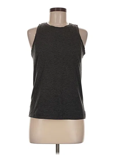 Pre-owned Outdoor Voices Sleeveless T-shirt In Gray