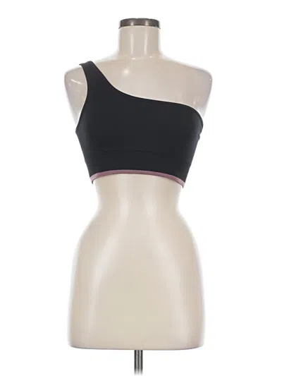 Pre-owned Outdoor Voices Sports Bra In Black