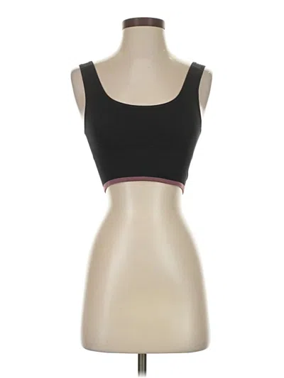 Pre-owned Outdoor Voices Sports Bra In Black