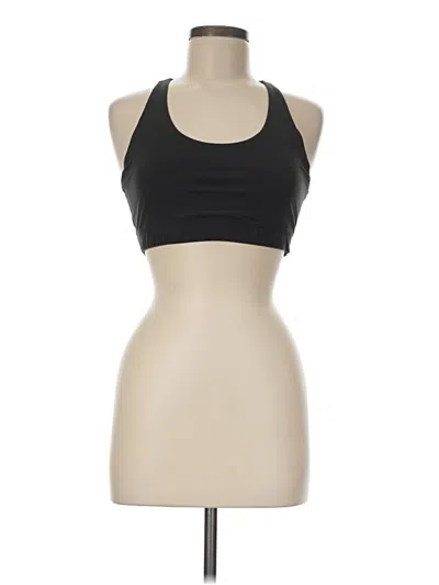Pre-owned Outdoor Voices Sports Bra In Black