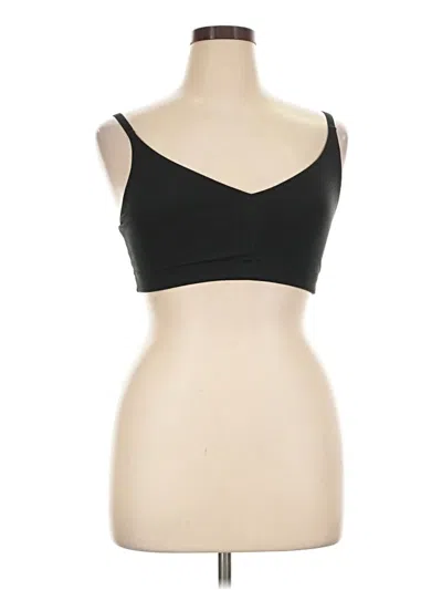 Pre-owned Outdoor Voices Sports Bra In Black