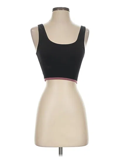 Pre-owned Outdoor Voices Sports Bra In Black