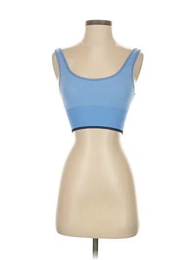 Pre-owned Outdoor Voices Sports Bra In Blue