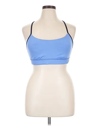 Pre-owned Outdoor Voices Sports Bra In Blue