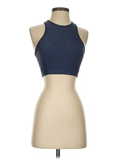 Pre-owned Outdoor Voices Sports Bra In Blue