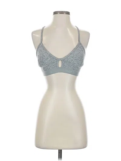 Pre-owned Outdoor Voices Sports Bra In Gray
