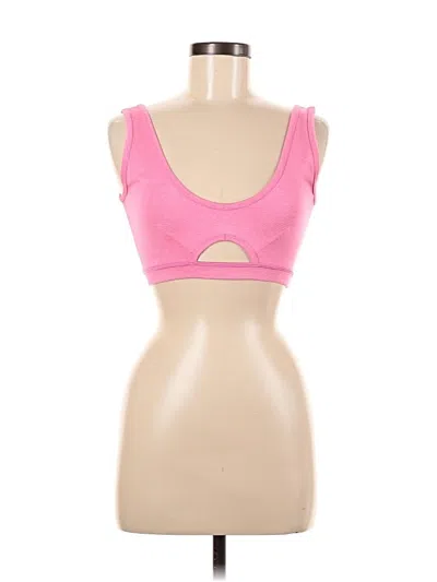Pre-owned Outdoor Voices Sports Bra In Pink