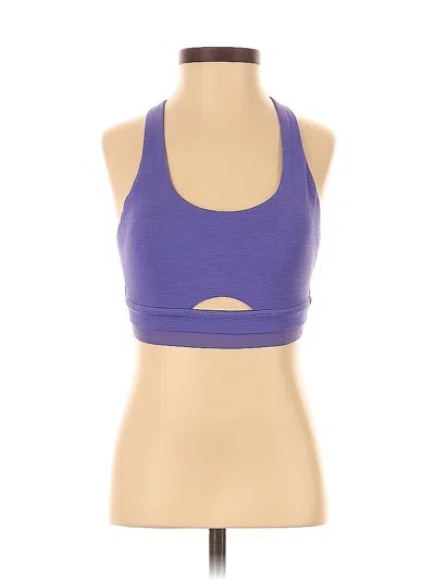 Pre-owned Outdoor Voices Sports Bra In Purple