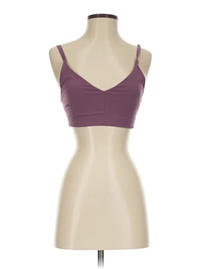 Pre-owned Outdoor Voices Sports Bra In Purple