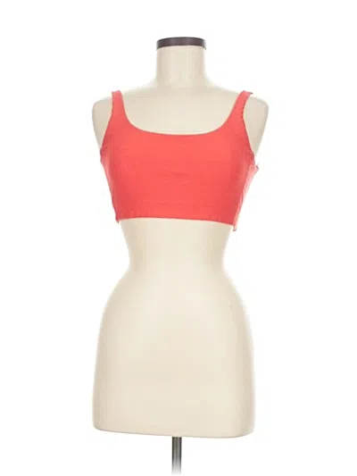 Pre-owned Outdoor Voices Sports Bra In Red