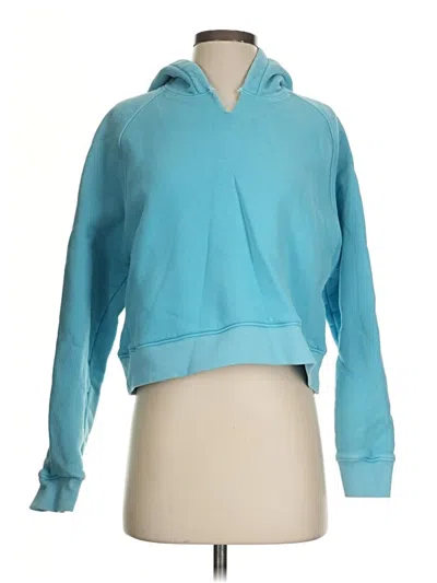 Pre-owned Outdoor Voices Sweatshirt In Blue