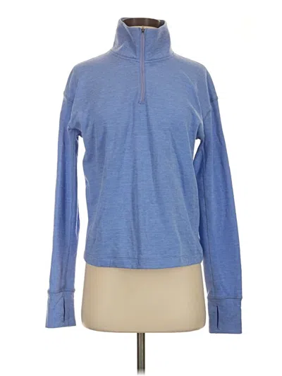 Pre-owned Outdoor Voices Sweatshirt In Blue