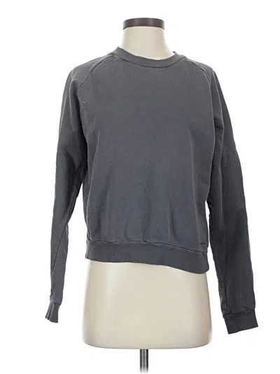 Pre-owned Outdoor Voices Sweatshirt In Gray