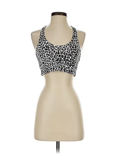 Pre-owned Outdoor Voices Tank Top Black Halter Neckline Tops