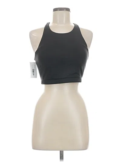 Pre-owned Outdoor Voices Tank Top Black Halter Neckline Tops