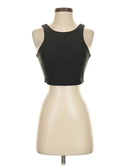 Pre-owned Outdoor Voices Tank Top Black Strapless Neckline Tops