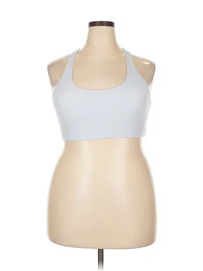 Pre-owned Outdoor Voices Tank Top Blue Halter Neckline Tops