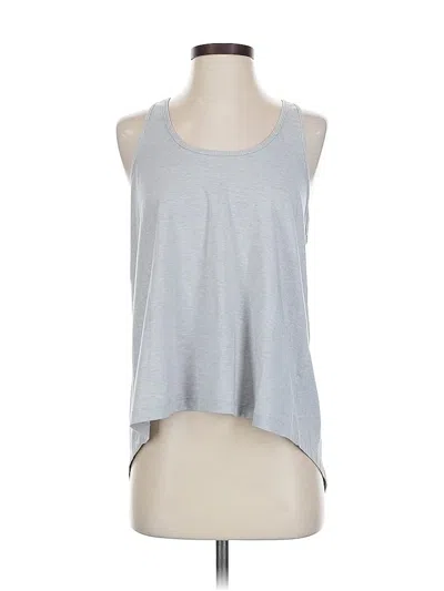 Pre-owned Outdoor Voices Tank Top Gray Halter Neckline Tops