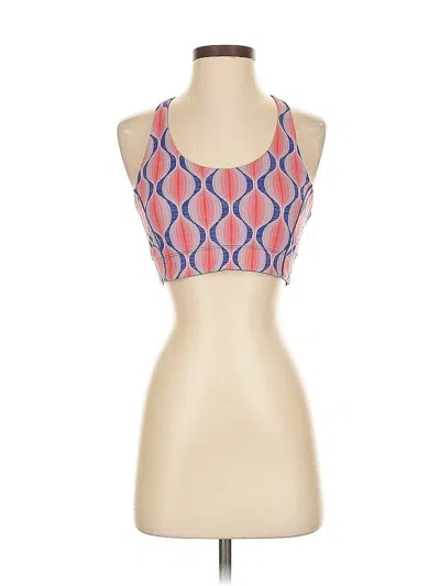 Pre-owned Outdoor Voices Tank Top Pink Halter Neckline Tops