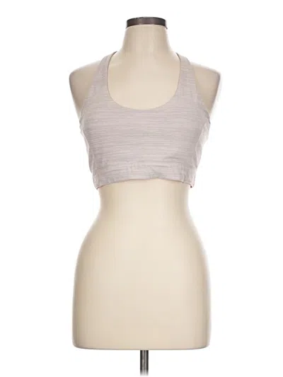 Pre-owned Outdoor Voices Tank Top Tan Halter Neckline Tops