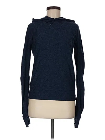 Pre-owned Outdoor Voices Turtleneck Sweater In Blue